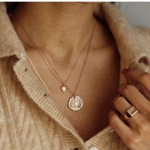 Mini Kutup Yıldızı Opal Kolye