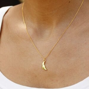 Tasarım Hilal Ay Kolye