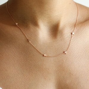 Sıralı Parıltı Kolye