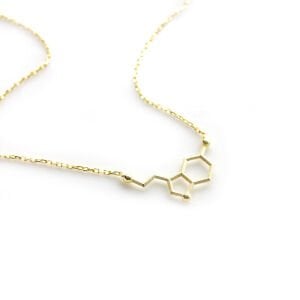 Dopamin Molekül Kolye