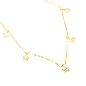 Sıralı Yıldız Kolye