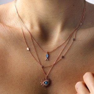 Minimal Balık Kolye