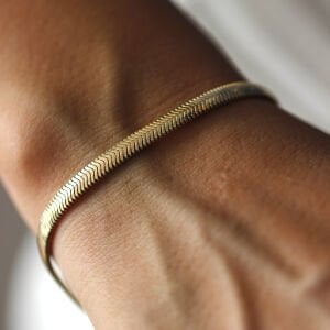 Balık Sırtı İtalyan Bileklik