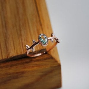 Tasarım Aqua Marin Yüzük