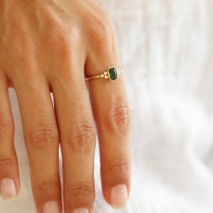 Baget Zümrüt Yüzük