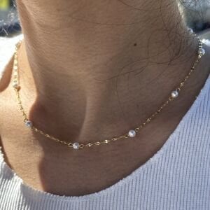 Sıralı İnci Kolye