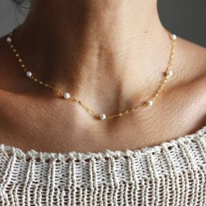 Sıralı İnci Kolye