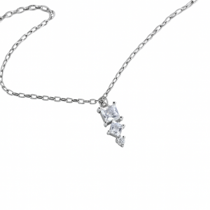 Tasarım Üçtaş Mini Kolye