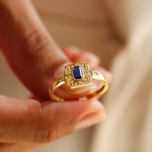 Baget Safir Yüzük